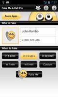 Fake Me A Call Pro الملصق
