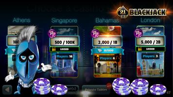 BlackJack 21 - Online Casino ảnh chụp màn hình 1