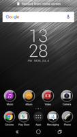 Poster MonoChrome Pro Tema per Xperia