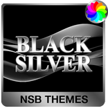 Black Silver Theme for Xperia
