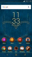 Denim Jeans Theme for Xperia پوسٹر