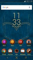 Denim Jeans Theme for Xperia poster