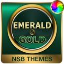 Emerald Gold Theme for Xperia APK