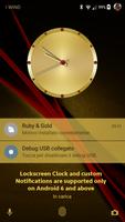 Ruby & Gold Theme for Xperia اسکرین شاٹ 1