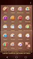 Rosé Gold theme for Xperia स्क्रीनशॉट 1