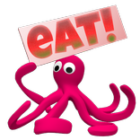 ”Chester the pink octopus