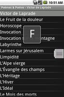 Poèmes & Poètes Screenshot 3