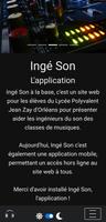 Ingé Son, l'app تصوير الشاشة 2