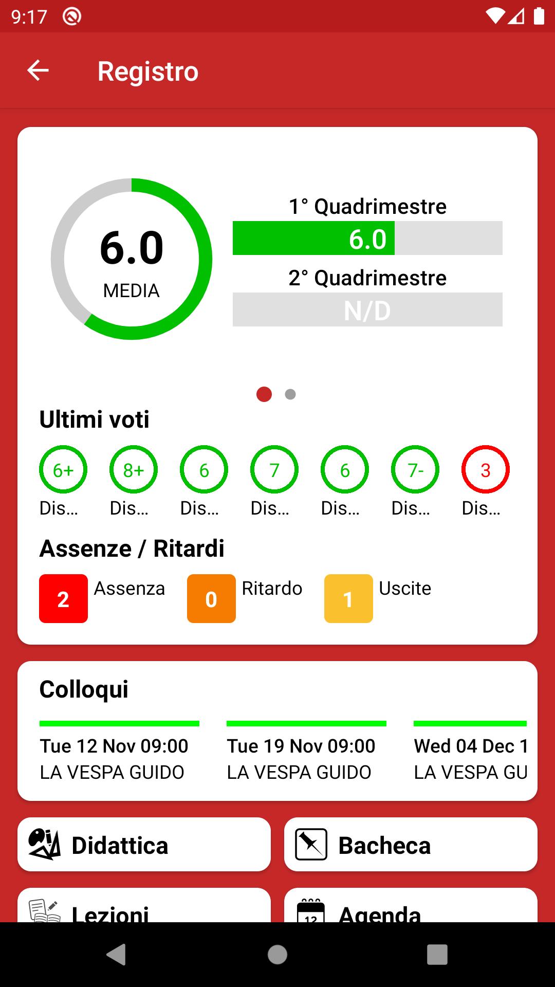 CLASSEVIVA STUDENTI SCARICA