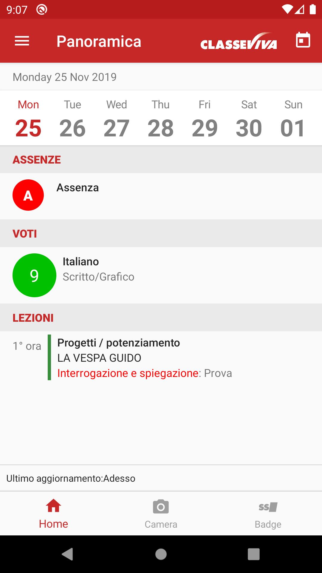 CLASSEVIVA STUDENTI SCARICARE