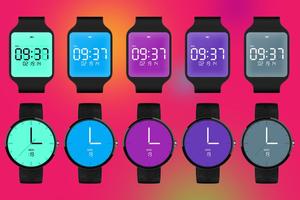 Color - Fashion Watch Face स्क्रीनशॉट 1