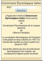 Dictionnaire étymologique Affiche