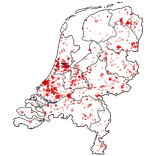 Surname Map Netherlands