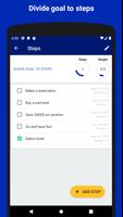 برنامه‌نما Smart goal planner عکس از صفحه