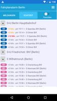 Fahrplanalarm capture d'écran 3