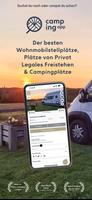 Camping App Womo Wowa Van Zelt ポスター