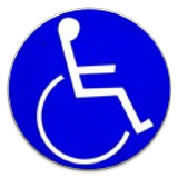Wheelchair icône