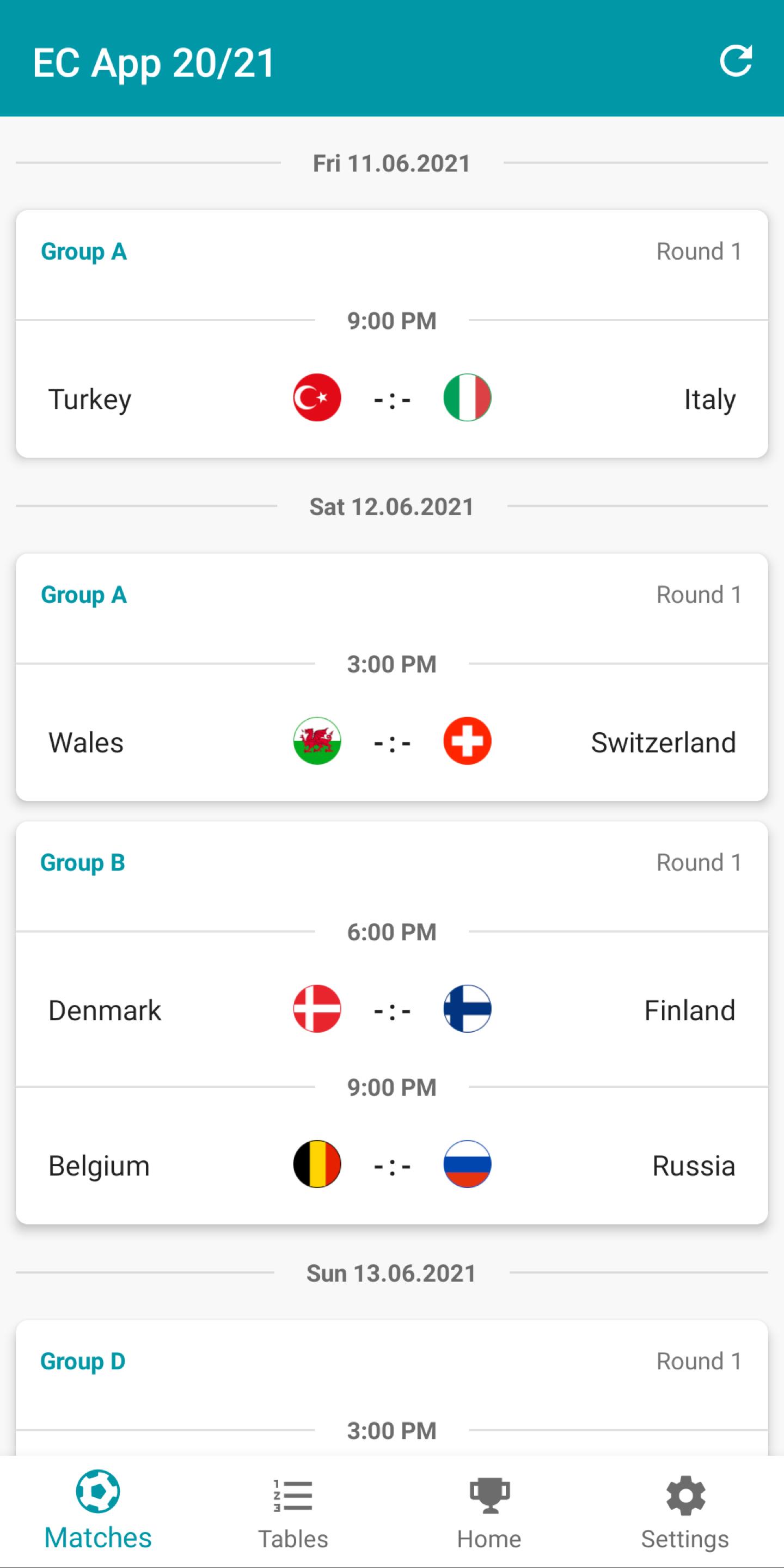 Euro Football App 2020 in 2021 - Live Scores for Android - APK Download
