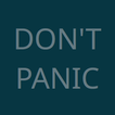 آیکون‌ DON'T PANIC