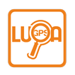 Lupa GPS ícone