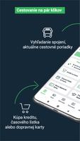 Dopravná karta v mobile Plakat