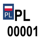 Polskie tablice rejestracyjne APK