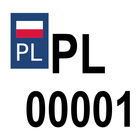 Polskie tablice rejestracyjne icône
