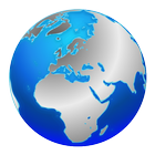Mapa mundial ícone