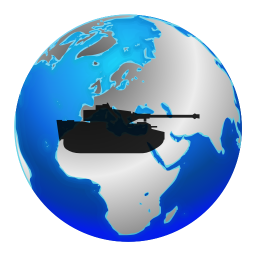 Militare Mappa del Mondo