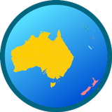 Australien und Ozeanien Karte