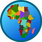 Mapa Afryki ikon