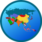 Mapa Azji アイコン