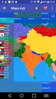 Mapa Azji screenshot 2
