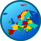 Mapa Europy ikona
