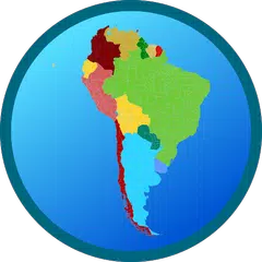 Mapa Ameryki Południowej アプリダウンロード