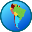 ”Mapa Ameryki Południowej