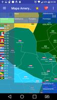Mapa Ameryki Południowej تصوير الشاشة 2