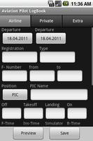 برنامه‌نما Aviation Pilot LogBook عکس از صفحه