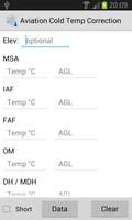 Aviation Cold Temp Correction постер