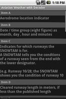 Snowtam Decoder تصوير الشاشة 3