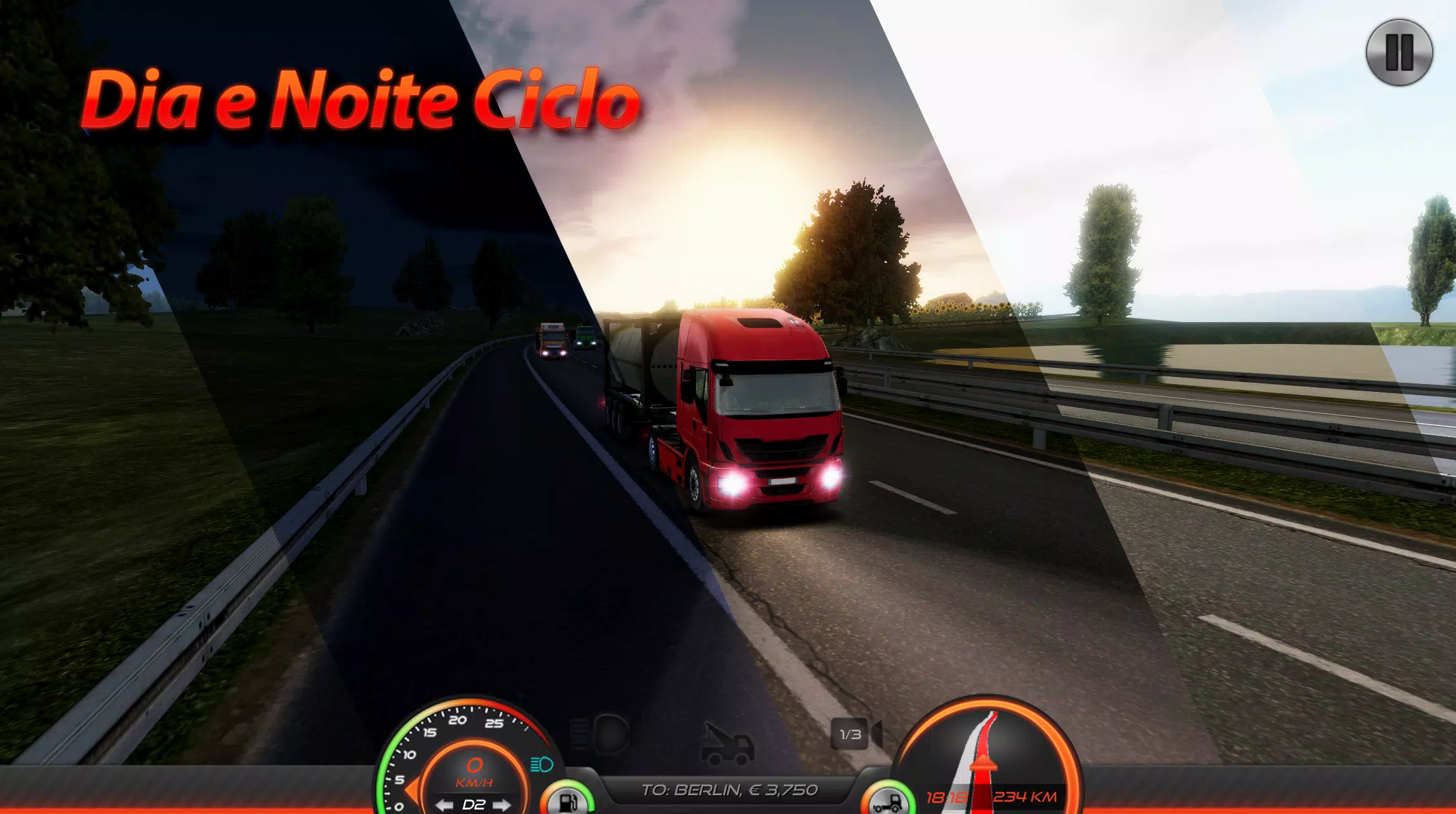 Caminhão Simulator Europe – Jogo de Caminhões Para Celular