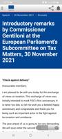 European Commission Info screenshot 2