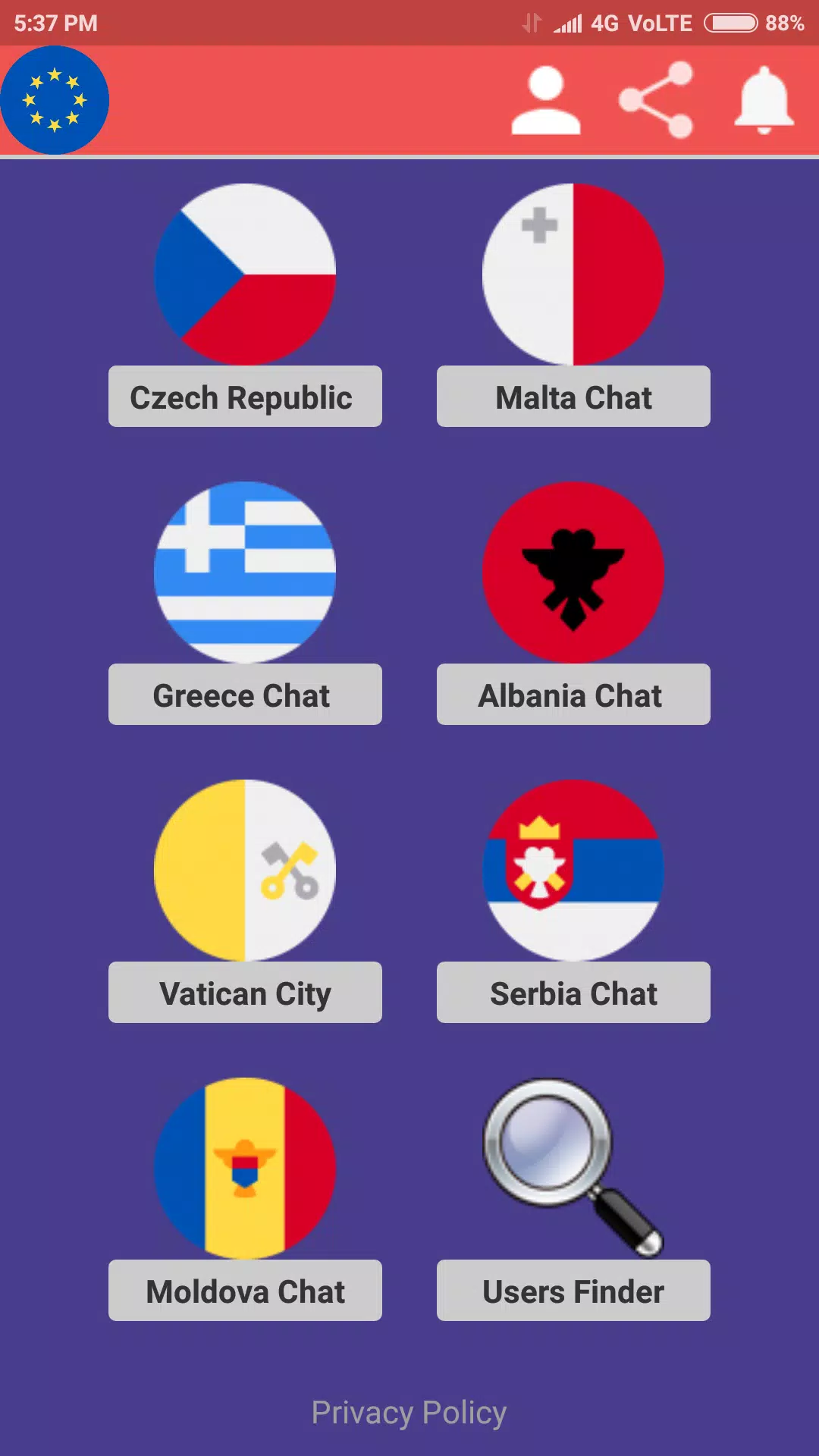 Europefree chat
