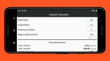 Asphalt Calculator screenshot 2