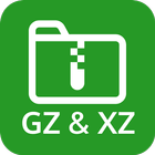 GZ & XZ Extract-icoon