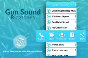 Gun Ringtone - Real Gun Sounds capture d'écran 2