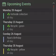 Descargar APK de Event Schedule for Kustom