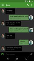 EvolveSMS Theme Green Hang screenshot 1