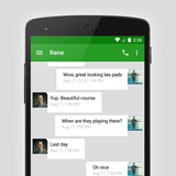 EvolveSMS Theme Hangout Light icon