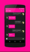 EvolveSMS Theme Stealth Pink screenshot 1